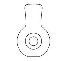 SCHLAGE ALLEGION BRAND  K510-730 S00000052092       Door Lock Cylinder Cam, Interchangeable Core, Straight