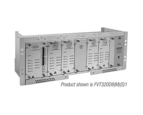 COMNET COMMUNICATION NETWORKS  FVR120D8S1               12 Channel Video Receiver + 8 Bi-directional Data Channels, SM, 1 Fiber