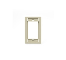LEVITON  41290-SMI               MOS Wallplate, Single-gang, Ivory