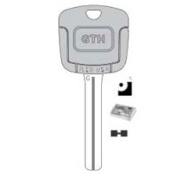 KABA ILCO CORP  EK3-TOY40 NS A92  AX00003670              Vehicle Key, G, Electronic, Cloning Tool, Special Key Machine, Nickel Silver, 62 Price Group, For Kia, Lexus/Toyota