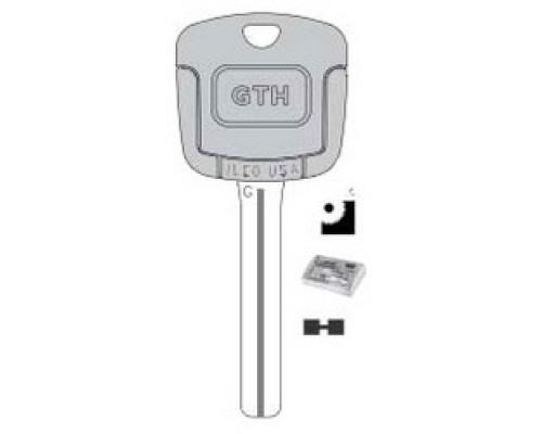 KABA ILCO CORP  EK3-TOY40 NS A92  AX00003670              Vehicle Key, G, Electronic, Cloning Tool, Special Key Machine, Nickel Silver, 62 Price Group, For Kia, Lexus/Toyota