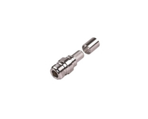 TIMES MICROWAVE  EZ-400-NF-X               TYPE-N FEMALE JACK 50 OHM   CRIMP SLEEVE FOR LMR-400   NO BRD TRIM