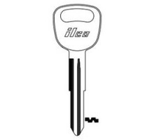 KABA ILCO CORP  KK3 NP A05  X253              Vehicle Key Blank, Brass, Nickel Plated, 5 Price Group, For Kia