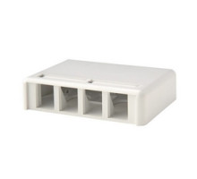 ORTRONICS  404TJ4-88               Surface Mount Box, 4-Port, 2.59