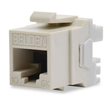 BELDEN  AX102283               FX Ultra HD 10GX Modular Jack, Category 6A, RJ45, KeyConnect, Black