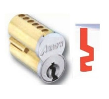 ARROW LOCK  100CR-UCX-1C 26D               Pointe SFIC Key Cylinder, 6-Pin Uncombinated, 1C Keyway, Satin Chromium Plated