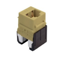 ON-Q/LEGRAND  WP346AIV  WP346A-IV              Keystone Insert, Quick-Connect, Cat 6A, RJ45, 8P8C, 24 to 22 AWG Wire, 0.665