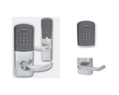 SCHLAGE ALLEGION BRAND  AD400-CY70MTK-TLR-626-JD-RH 4B 13247 10025 134        Electronic Door Lock, Cylindrical Chassis, Multi-Technology, Keypad, Right Hand, Tubular Lever, Satin Chrome, 4AA Battery Kit, Without 6-Pin FSIC Cylinde