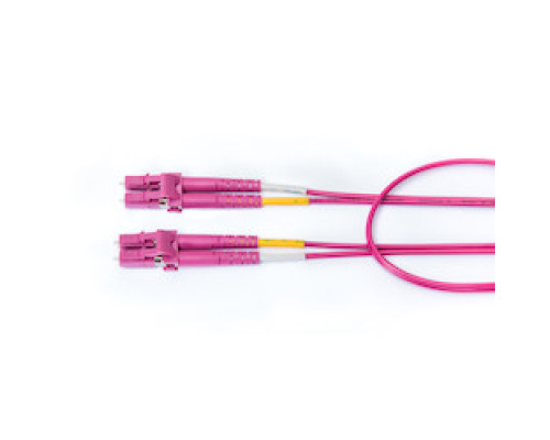 BELDEN  FP4LDLD001M               FiberExpress Patch Cord, OM4, LC Duplex to LC Duplex, 1m