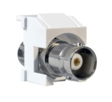 ON-Q/LEGRAND  KSBNCW               Keystone Insert, Audio/Video, BNC to BNC, White