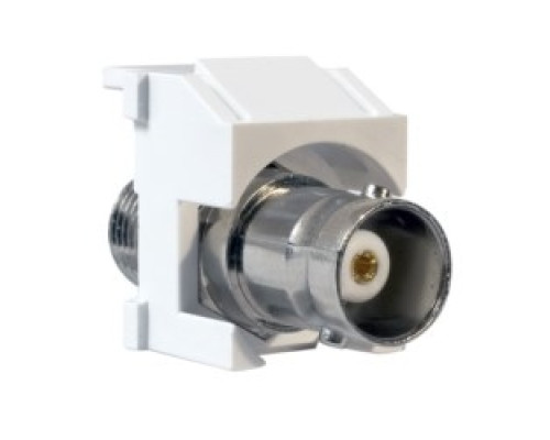ON-Q/LEGRAND  KSBNCW               Keystone Insert, Audio/Video, BNC to BNC, White