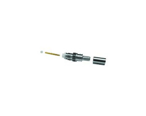 TIMES MICROWAVE TC-200-FMEF-X 3190-6249       FME FEMALE JACK CRIMP  CONNECTOR SOLDER-PIN