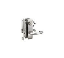 CORBIN RUSSWIN INC  ML20906-CSA-626-RH-SAF               Mortise Door Lockset, Electric, Fail Safe, Right Hand, Citation, Cast Lever, Wrought Rose, 12/24 Volt DC, Satin Chrome Plated