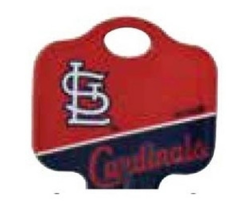 KABA ILCO CORP  SC1-MLB-CARDINALS A46               Decorative Key Blank, MLB Team Key, Schlage, Cardinals Logo, SC1 Keyway, 46 Price Group