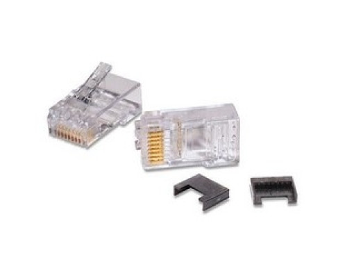 COMMSCOPE SYSTIMAX SOLUTIONS  6-569550-3  MP-5ES-1              Modular Plug Kit, Round, Shielded, Cat 5e, 8 Position/8 Contact, 26 To 23 AWG Solid/stranded, 4.8 To 5.6 MM Cable Jacket, Copper Conductor, Polycarbonate Housing