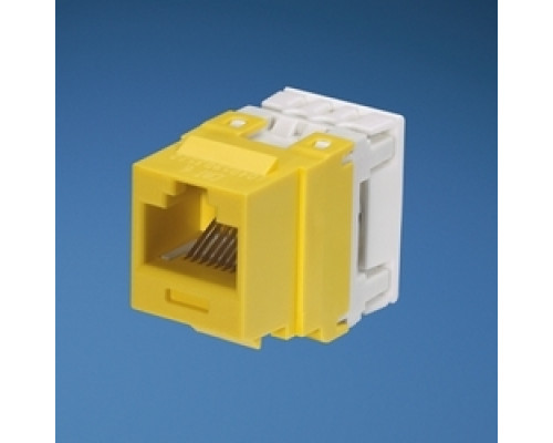 PANDUIT  NK6X88MYL               Cat6A NetKey PunchdownMod YL EA
