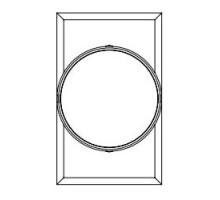 SCHLAGE ALLEGION BRAND  625BLH DP 630        Pushbutton, Heavy Duty, Momentary, DPDT, 2-3/4