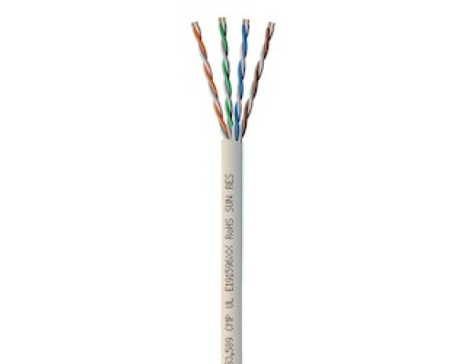 PAIGE ELECTRIC CORP  258300310               GameChanger Cable, Plenum Rated, White Jacket, 1,000 Foot Box