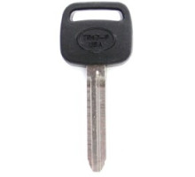 KABA ILCO CORP  TR47-P NP A09  AJ01435123              Vehicle Key Blank, Plastic Head, Brass, Nickel Plated, 9 Price Group, For Toyota