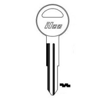 KABA ILCO CORP  HD104 NP A06  AF01357002              Vehicle Key Blank, Brass, Nickel Plated, 6 Price Group, For Honda Automobile