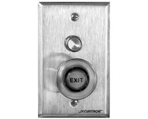 SECURITRON MAGNALOCK CORP  PB               Push Button - Momentary S.G. - DPST - Illuminated with Red/Grn Lens