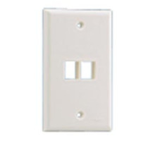 PANDUIT  NK2FNIW               NetKey Faceplate 2 Port Off White