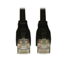 TRIPP LITE N261-007-BK        Augmented Cat6 Cat6a Snagless 10G Certified Patch Cable, RJ45 M/M - Black, 7-ft.