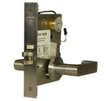 COMMAND ACCESS TECHNOLOGIES  ML80EU 03A 24V 605 C               Mortise Lock, Electrically Unlock, Schlage, C Keyway, 24 Volt AC/DC, 350 Milliampere, 8 Watt, Polished Bronze, With Trim, A Rose, For Storeroom