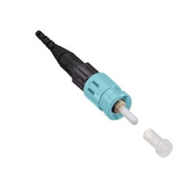 LEVITON  499ST-AQ9               FASTSPLICE ST OM3/4 AQA 12PK PC POLISH CONNECTOR 900UM   FASTSPLICE