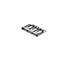 BELDEN  AX101943               FiberExpress Manager 1U Rack Mount Patch Panel, 19 in, Empty