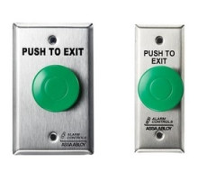 ALARM CONTROLS  TS-14N               Pushbutton, Pneumatic, Mushroom, 1-Gang, 1NO/1NC, 10 Ampere 120 Volt, Stainless Steel Wall Plate, 1-1/2