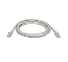 TRIPP LITE N001-007-GY        Cat5e 350MHz Snagless Molded Patch Cable RJ45 M/M - Gray, 7-ft.