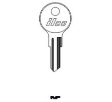 KABA ILCO CORP  N54G NP A03  AA30984012              Cylinder Lock Key Blank, Brass, Nickel Plated, 3 Price Group, For Dominion Lock