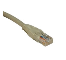 TRIPP LITE N002-075-GY        Cat5e 350MHz Molded Patch Cable RJ45 M/M - Gray, 75-ft.