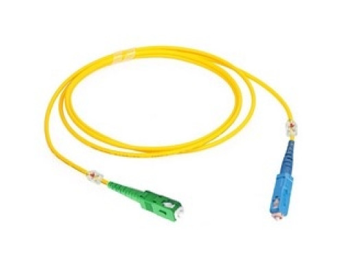 COMMSCOPE  FTL-7/E-D006M               Tracerlight Fiber Optic Patch Cord, 1.7 Mm Simplex, Single-mode, SC/UPC To SC/APC, Yellow, 6 M