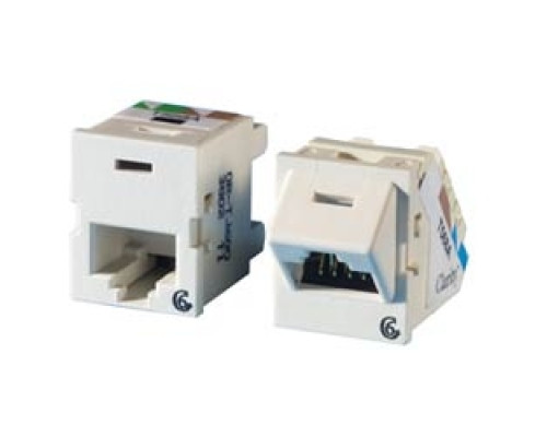 ORTRONICS  TJ645-88               Clarity 6 Angled TracJack, T568A/B, 45 degree, Cloud White