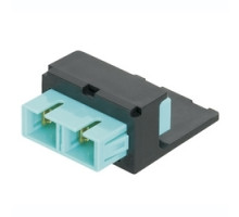 PANDUIT  CMDAQSCZBL               Mini-Com SC Fiber Adapter Module Duplex OM3/OM4 Aqua