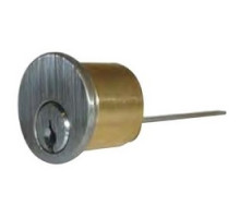 GENERAL LOCK  RC6 SX 26D KA2               Rim Cylinder, 6-Pin, Schlage CK Keyway, Keyed Alike, 2-Key Blank, Solid Brass, Satin Chrome