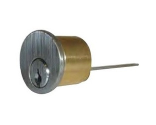 GENERAL LOCK  RC6 BP 26D 0B               Rim Cylinder, 6-Pin, BP Keyway, 0-Bitted, 2-Key Blank, Solid Brass, Satin Chrome