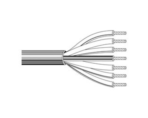 BELDEN  8489 0605000               Multi-Conductor Cable, 4 Conductors, 18 AWG, 19x30 Strands, Tinned Copper, PVC Insulation, PVC Jacket