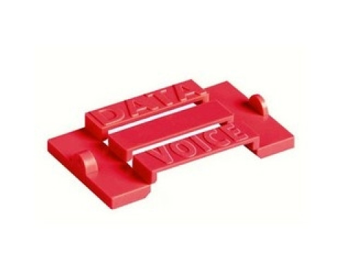 COMMSCOPE SYSTIMAX SOLUTIONS 760103812 M61K-317       Icon, Information Outlet, Red Voice-Data-Blank