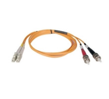 TRIPP LITE N518-02M        Duplex Multimode 50/125 Fiber Patch Cable LC/ST , 2M 6-ft.