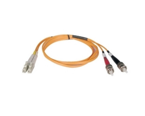 TRIPP LITE N518-02M        Duplex Multimode 50/125 Fiber Patch Cable LC/ST , 2M 6-ft.