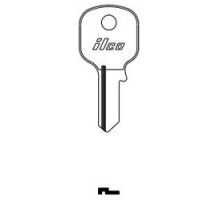 KABA ILCO CORP  AB15 NP A13  AA00005962              Cylinder Lock Key Blank, Brass, Nickel Plated, 13 Price Group, For Abus