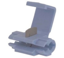 3M 7000005878 560-BULK       Insulation Displacement Connector, Double Run or Tap, 600 Volt, 18 to 16 AWG Solid/Stranded , 14 AWG Stranded , Flame Retardant, Polypropylene Insulation, Light Blue, Bulk