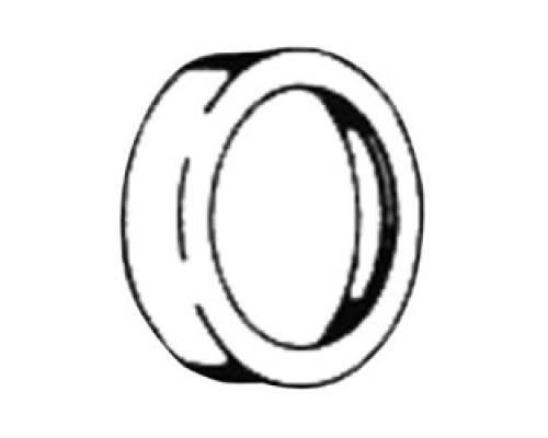 SCHLAGE ALLEGION BRAND  36-083 626        Door Lock Compression Ring, Satin Chrome, For Door Lock Cylinder