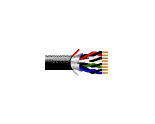BELDEN  5445FE 0081000               Multi-Conductor - Commercial Applications 6-Pair 20 AWG PP FS FRPVC Gray