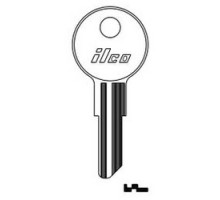 KABA ILCO CORP  1041TR NP A07  AA28302332              Cylinder Lock Key Blank, Brass, Nickel Plated, 7 Price Group, For Chicago