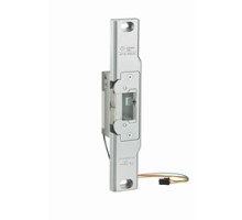ADAMS RITE MANUFACTURING  74R2-130               Door Electric Strike, Fail Safe/Fail Secure, 12/24 Volt AC/DC, Clear Anodized, With 1/2