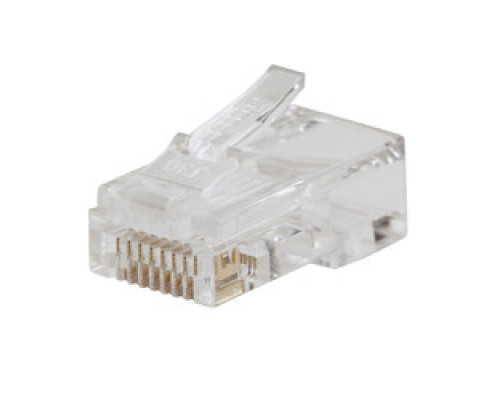 KLEIN  VDV826-763               Pass-Thru Modular Data Plugs, CAT6, 200-Pack